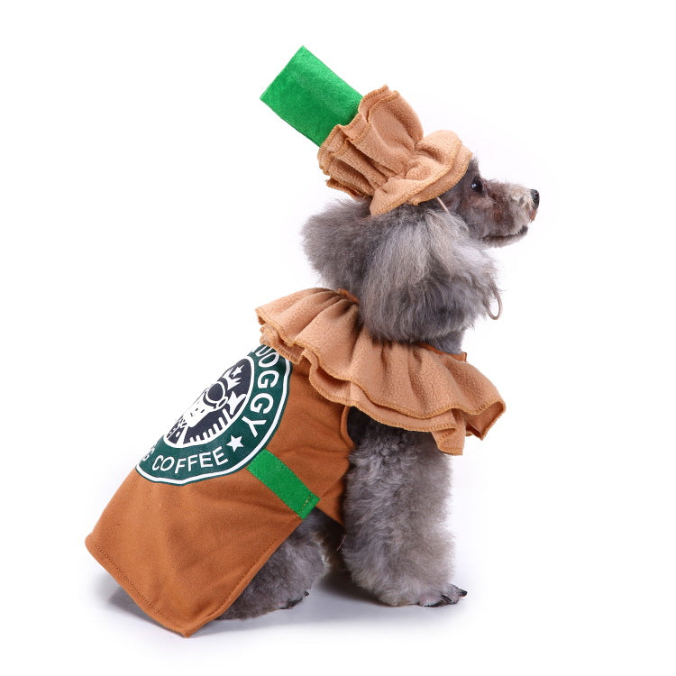 Festive Halloween and Christmas dog clothes for pets