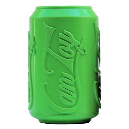 Green Can Toy eDispenser durable rubber chew toy and treat dispenser for dogs