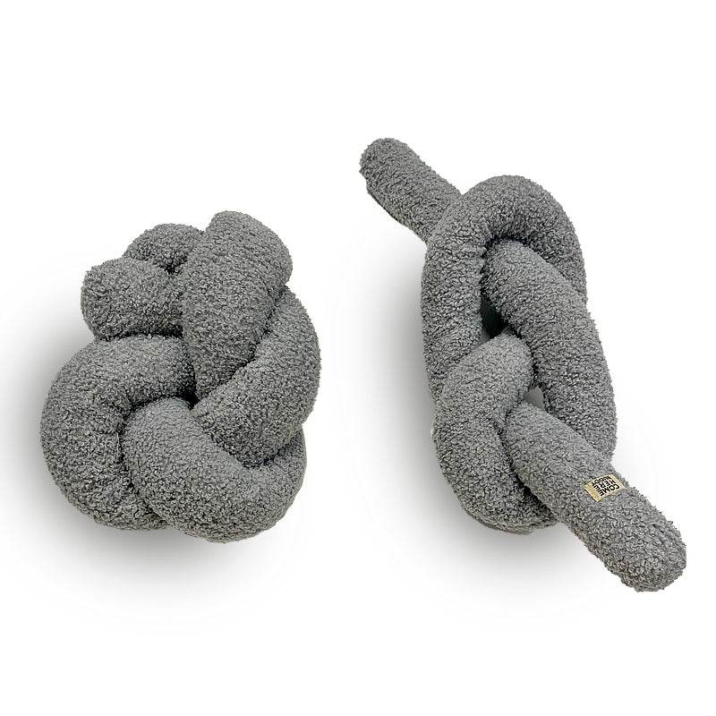 Super Knott - Large Dog Toy with Loud Squeaks & Plush Velvet Material