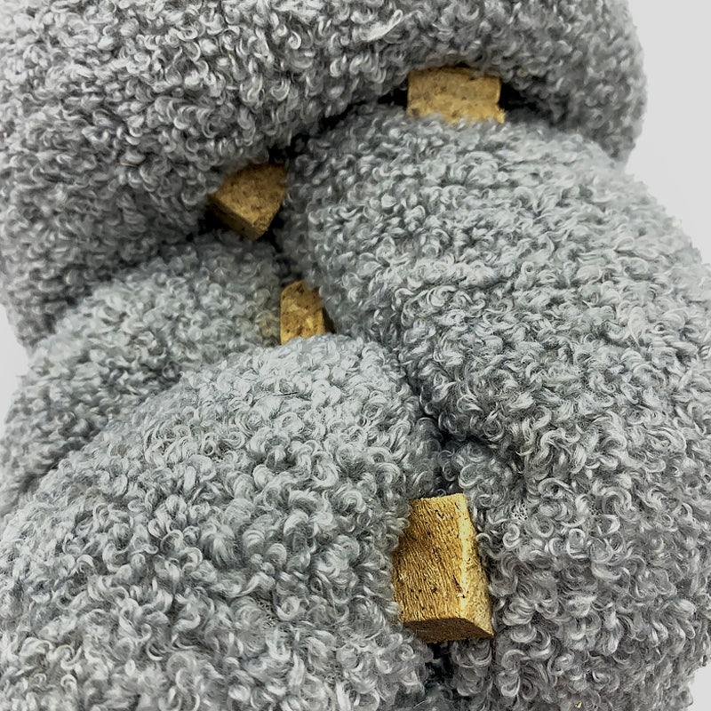 Super Knott - Large Dog Toy with Loud Squeaks & Plush Velvet Material