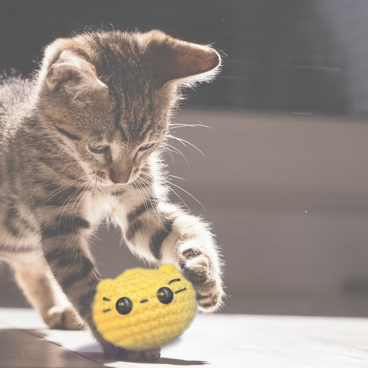 Weighted cat toy - Handmade, lifelike, and infused with Miracle Nip