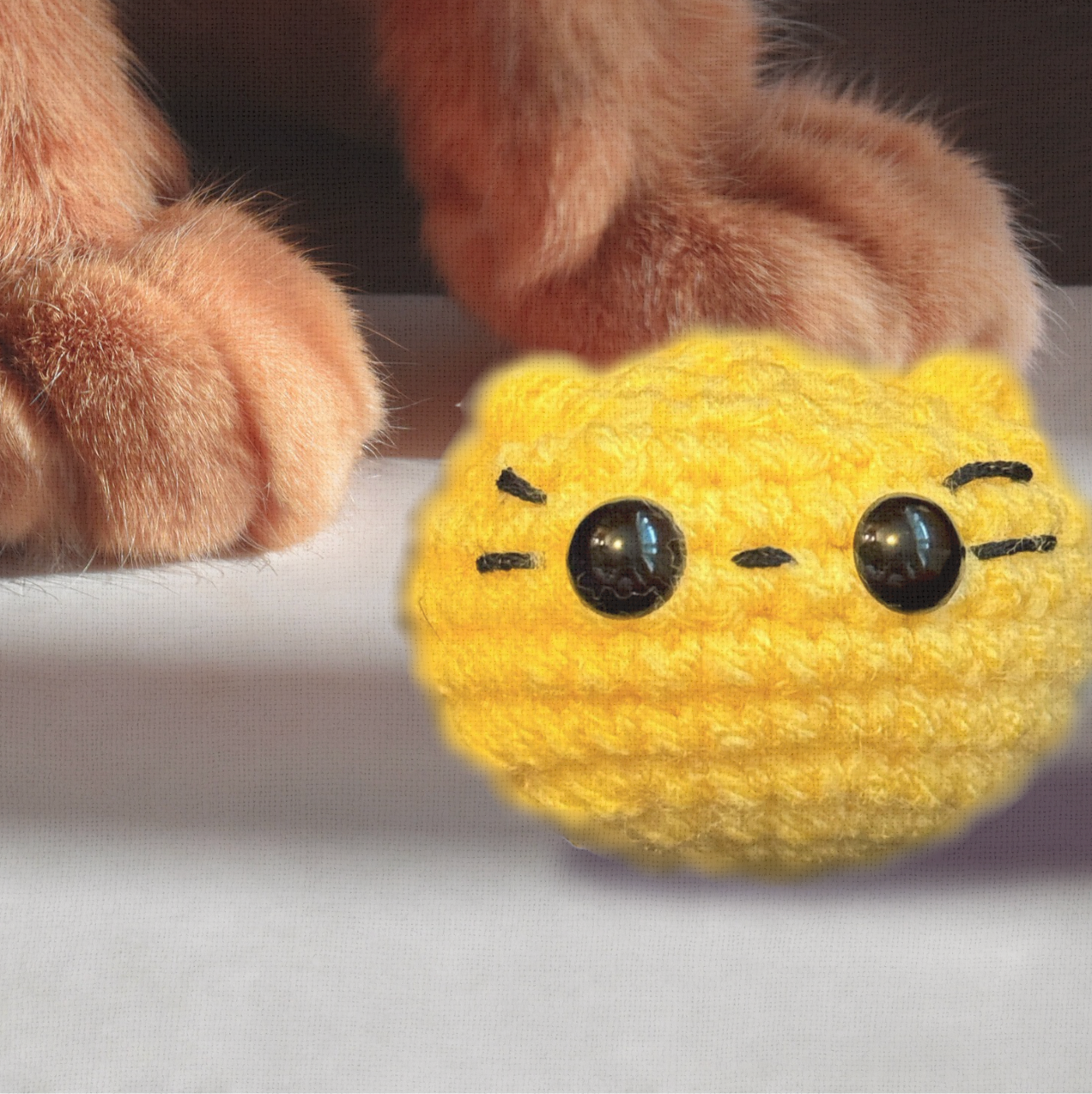 Weighted cat toy - Handmade, lifelike, and infused with Miracle Nip