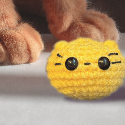 Weighted cat toy - Handmade, lifelike, and infused with Miracle Nip
