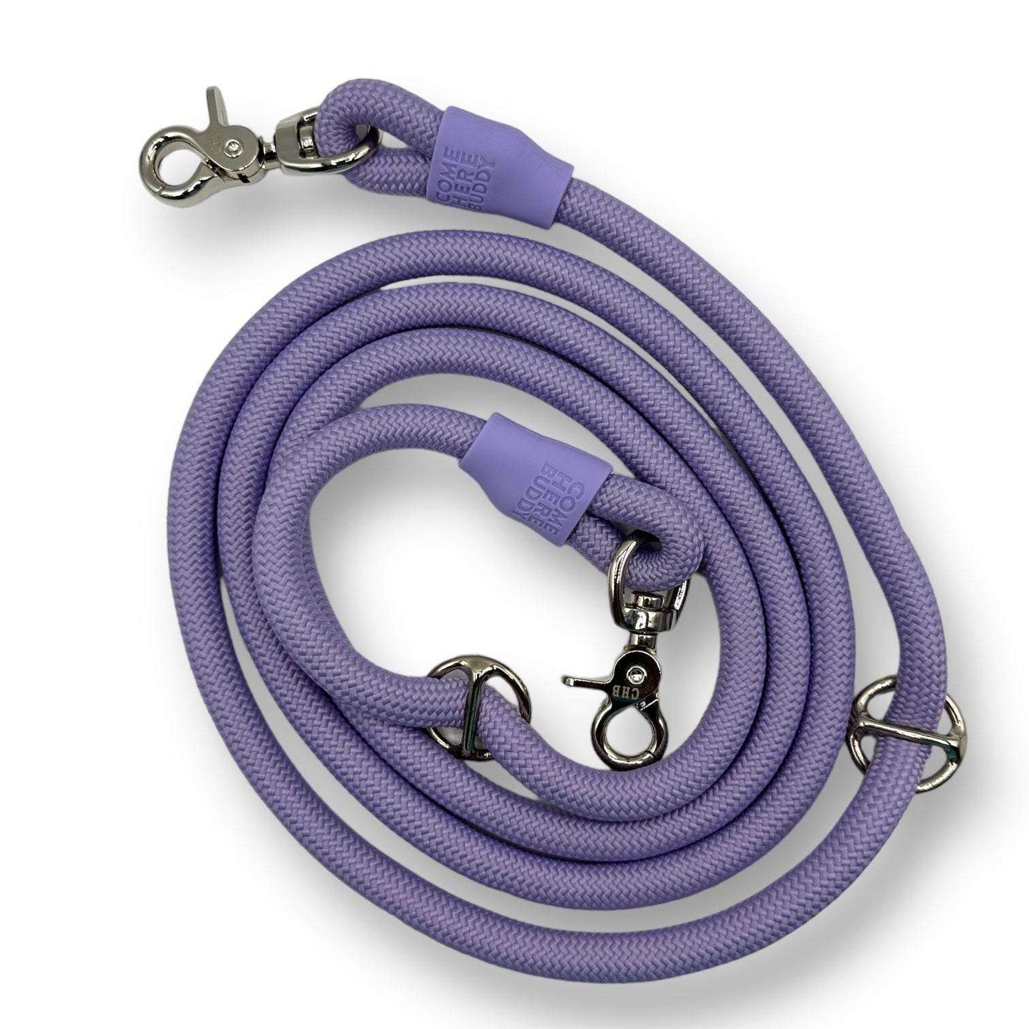 Hands-free Kismet dog leash adjustable with metal hooks