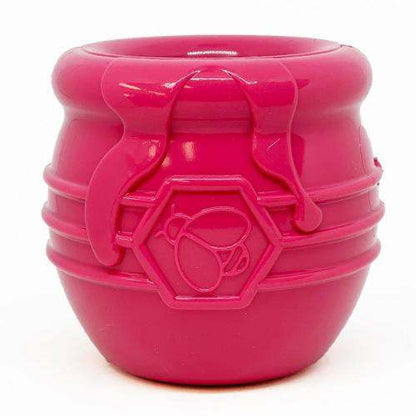 Honey Pot Dog durable rubber treat dispenser enrichment toy