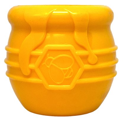 Honey Pot Dog durable rubber treat dispenser toy