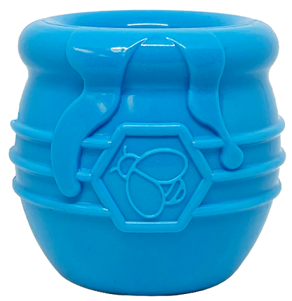 Honey Pot Dog durable rubber treat dispenser enrichment toy