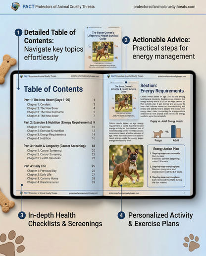 The Boxer Owner’s Lifestyle & Health Survival Guide 2025 Edition digital book
