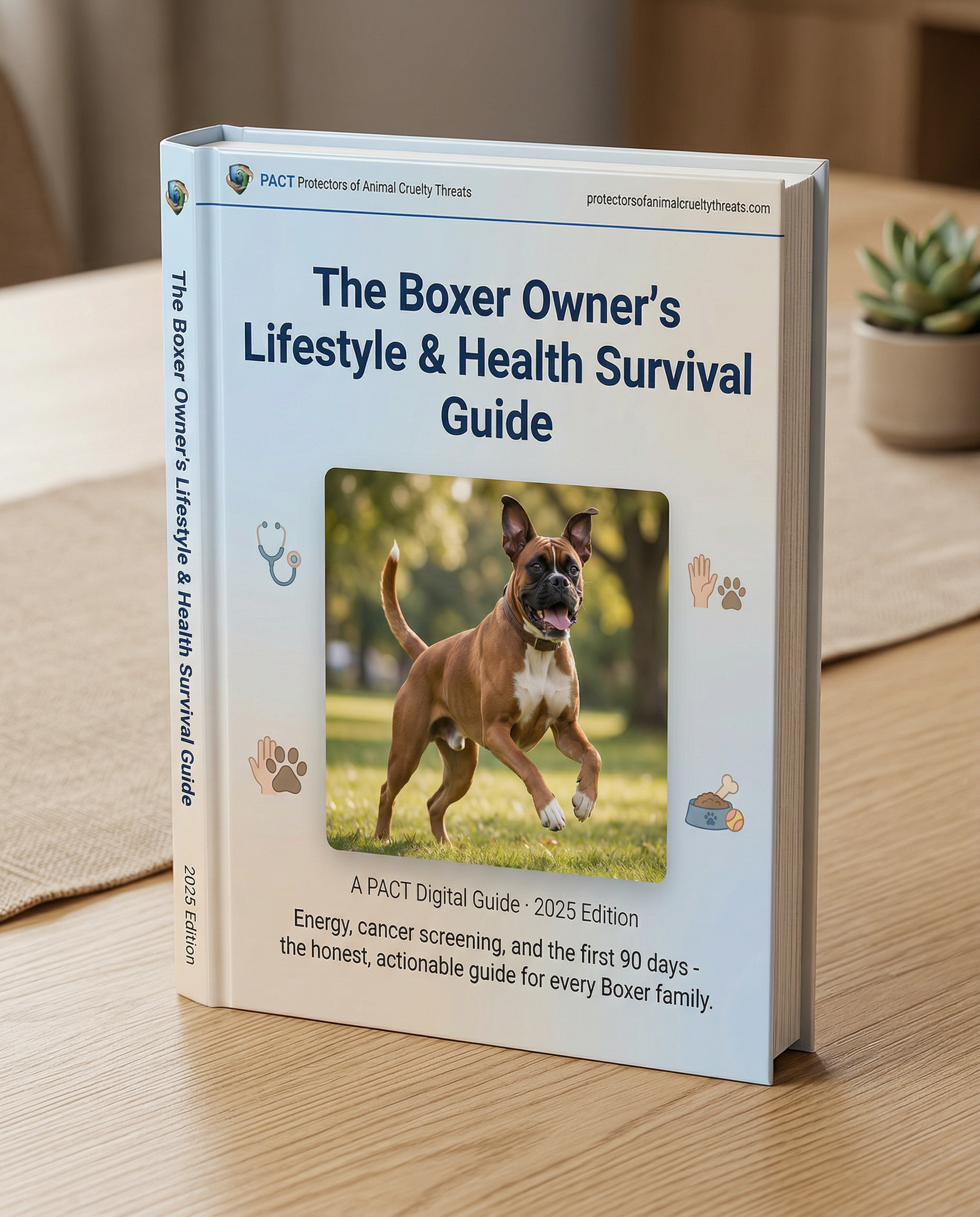 The Boxer Owner’s Lifestyle & Health Survival Guide 2025 Edition digital book