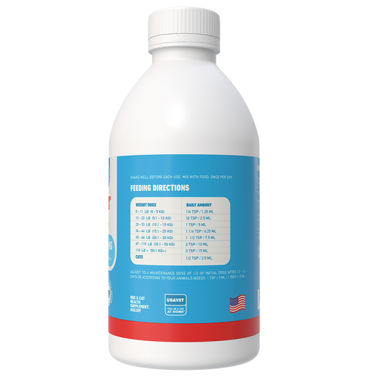 Joint Power MEG liquid supplement bottle for dog and cat joint health
