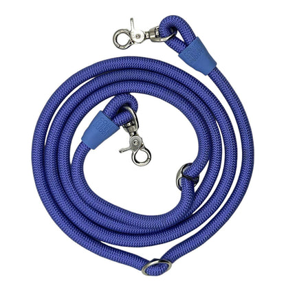 Hands-free adjustable Kismet dog leash with metal hooks