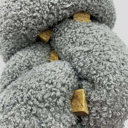 Knott plush velvet interactive dog toy by COME HERE BUDDY