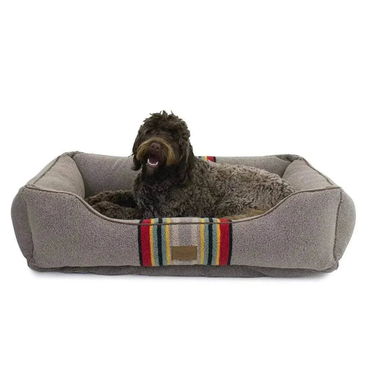Kuddler dog bed by Pendleton with classic patterns and bolstered sides