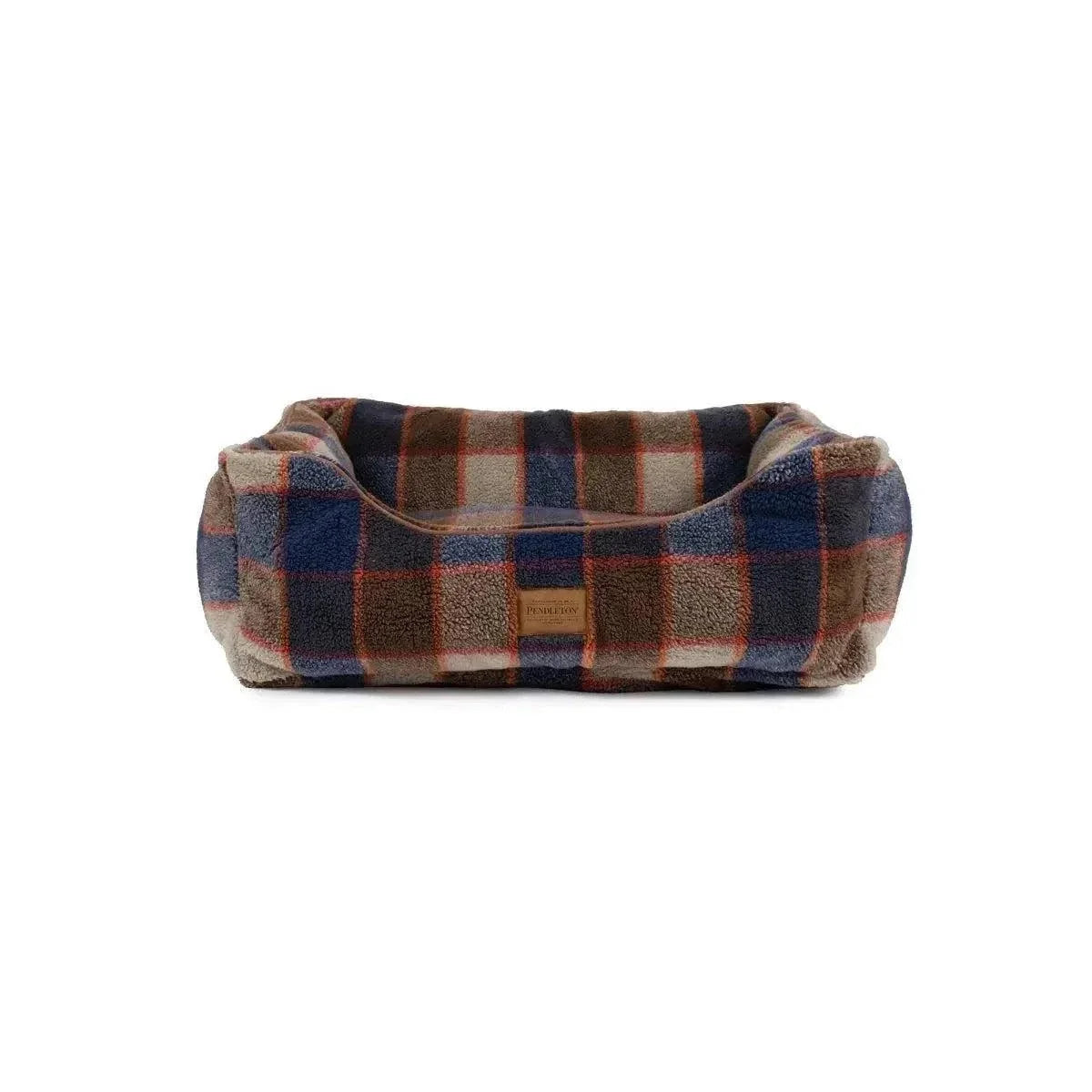 Kuddler dog bed by Pendleton with plush bolsters and traditional patterns