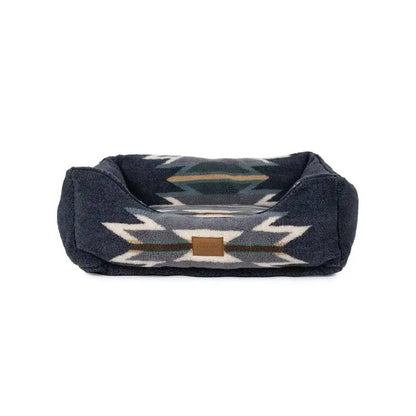 Kuddler dog bed by Pendleton with traditional patterns and plush bolsters