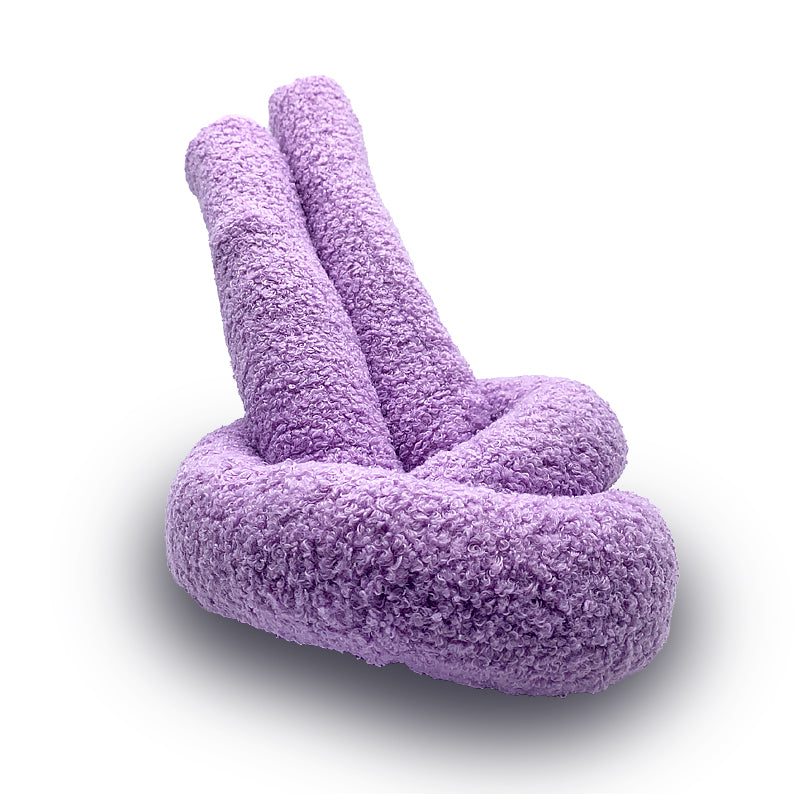 Super Knott - Large Dog Toy with Loud Squeaks & Plush Velvet Material