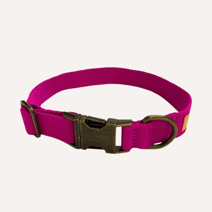 Malibu Sunset Sustainable Hemp Cotton Adjustable Dog Collar 