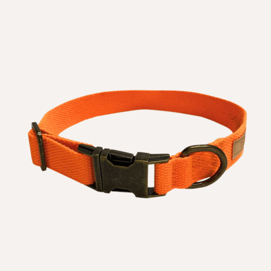 Malibu Sunset Sustainable Hemp Cotton Adjustable Dog Collar 