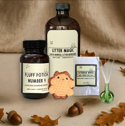 Luxury Cat Litter Refresher | Natural Earth Minerals by Minou Le-Mew