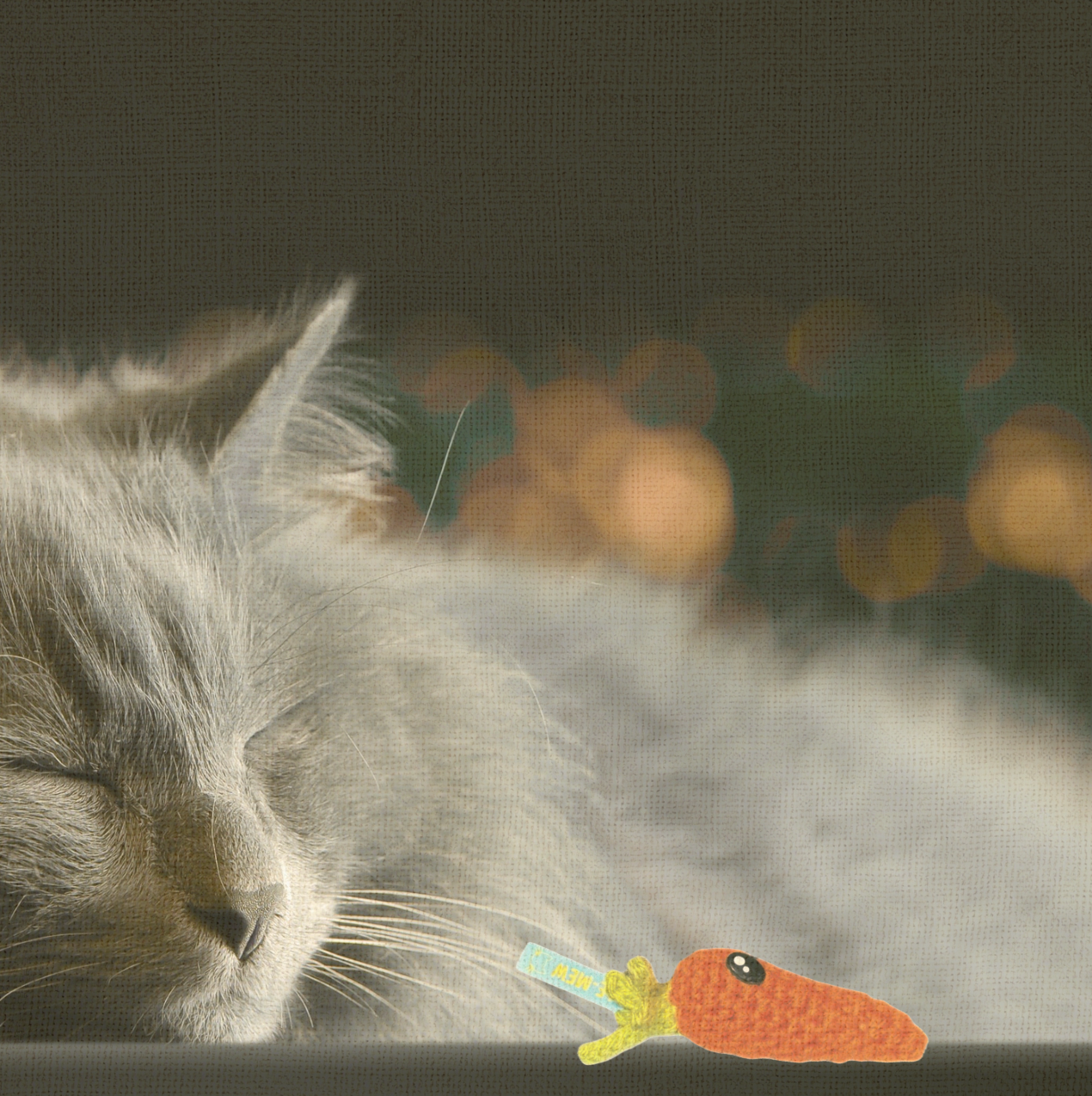 Lulu the Carrot | Lightweight Cat Toy Infused Miracle Nip Botanicals