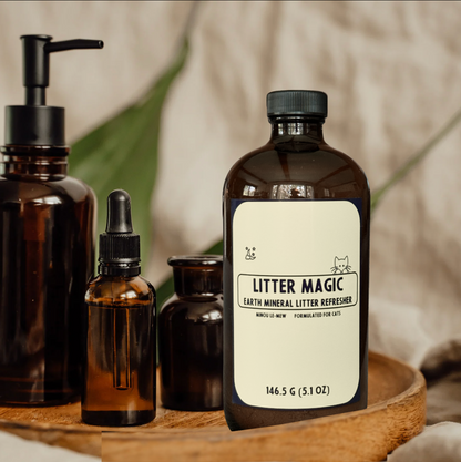 Luxury Cat Litter Refresher | Natural Earth Minerals by Minou Le-Mew