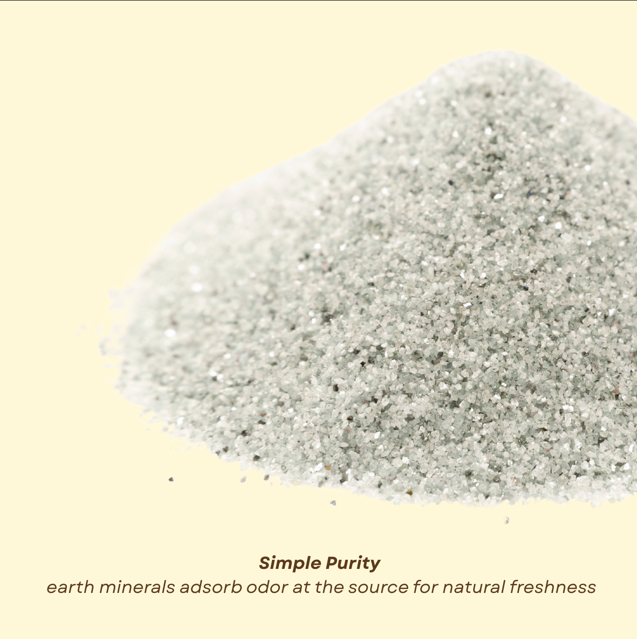 Luxury Cat Litter Refresher | Natural Earth Minerals by Minou Le-Mew