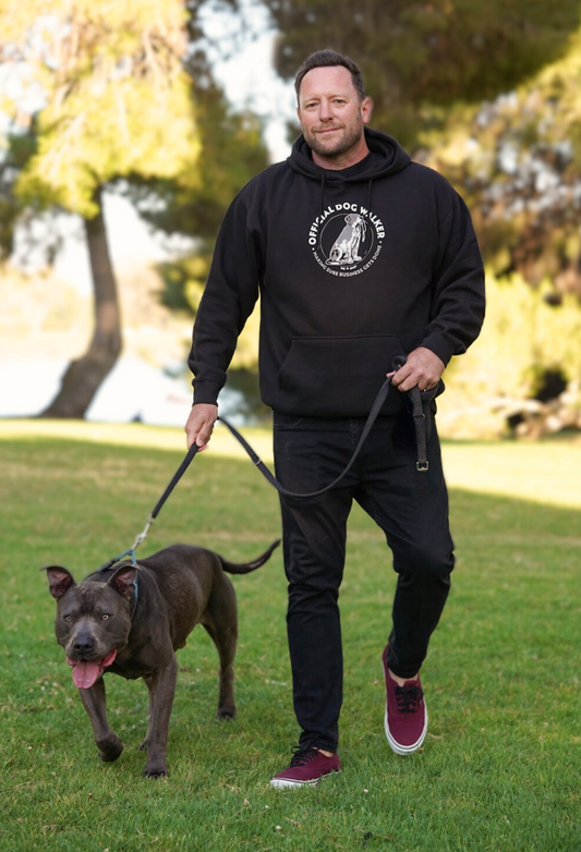 Official dog walker t-shirt in cotton unisex fit