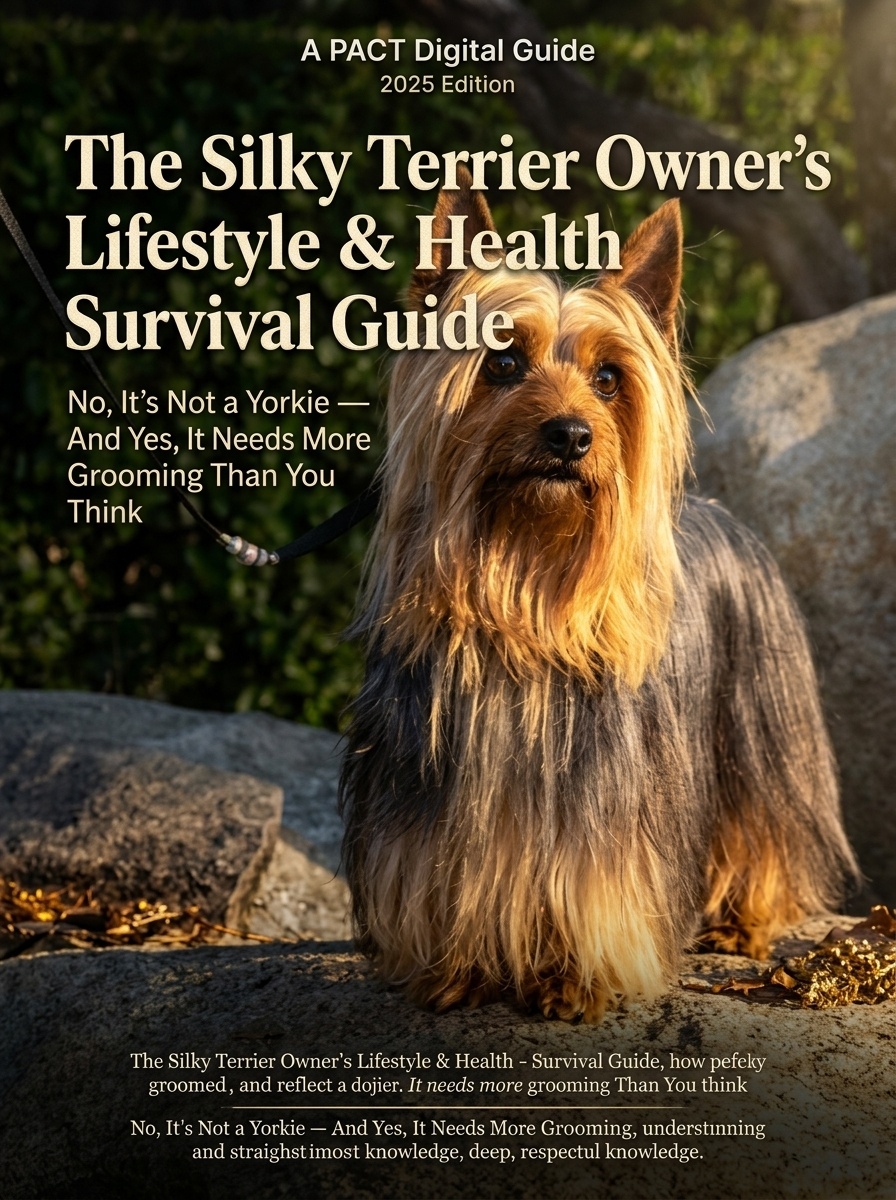 The Silky Terrier Owner's Lifestyle & Health Survival Guide 2025 Edition | Instant Digital Download