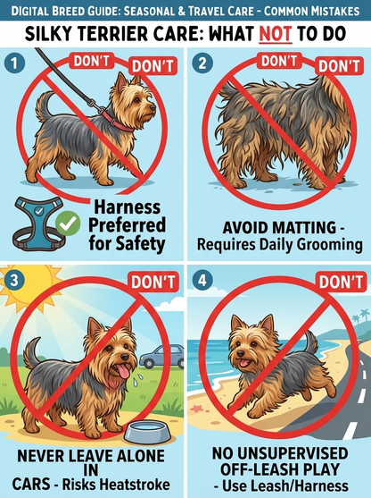 The Silky Terrier Owner's Lifestyle & Health Survival Guide 2025 Edition | Instant Digital Download