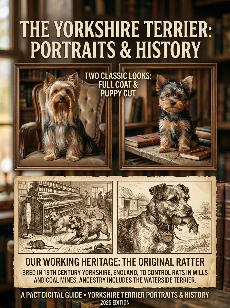 The Yorkshire Terrier Owner's Lifestyle & Health Survival Guide 2025 Edition | Instant Digital Download