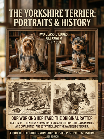 The Yorkshire Terrier Owner's Lifestyle & Health Survival Guide 2025 Edition | Instant Digital Download