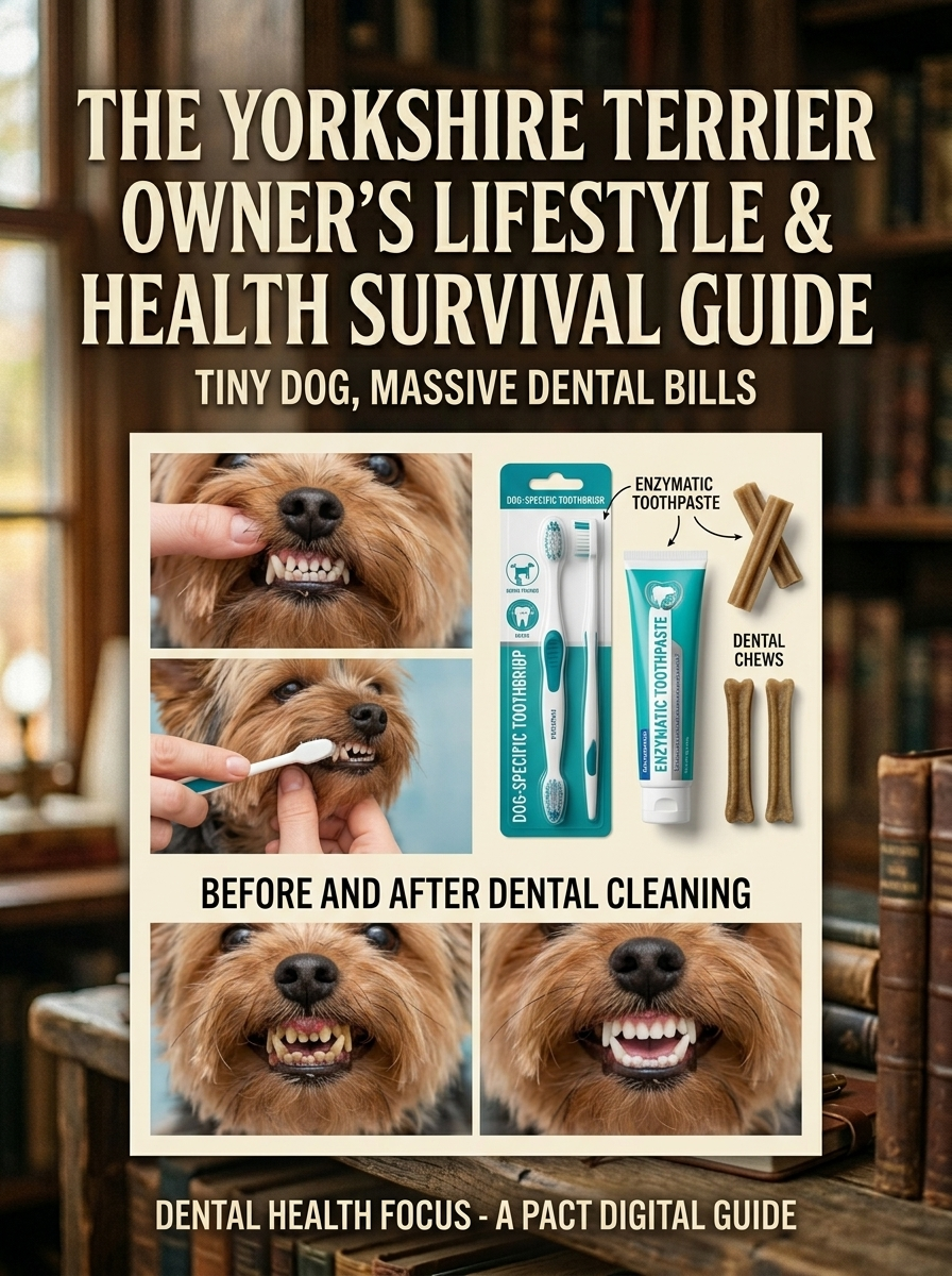 The Yorkshire Terrier Owner's Lifestyle & Health Survival Guide 2025 Edition | Instant Digital Download