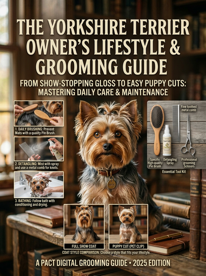 The Yorkshire Terrier Owner's Lifestyle & Health Survival Guide 2025 Edition | Instant Digital Download
