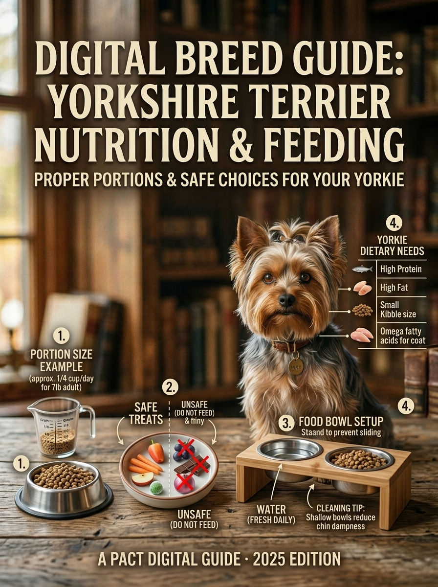 The Yorkshire Terrier Owner's Lifestyle & Health Survival Guide 2025 Edition | Instant Digital Download