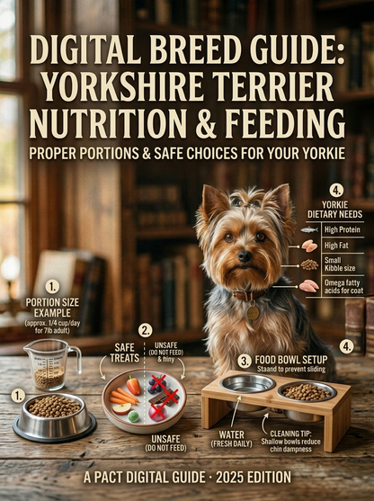 The Yorkshire Terrier Owner's Lifestyle & Health Survival Guide 2025 Edition | Instant Digital Download