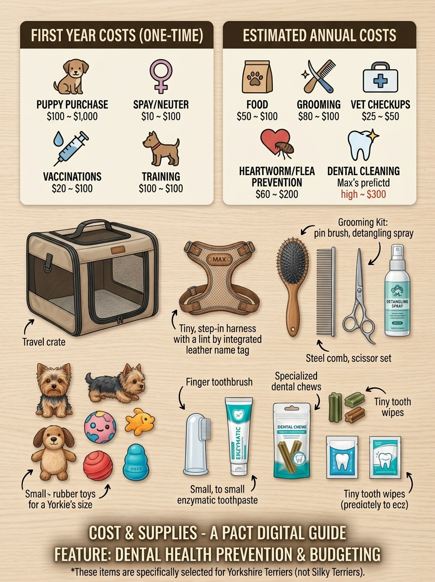 The Yorkshire Terrier Owner's Lifestyle & Health Survival Guide 2025 Edition | Instant Digital Download