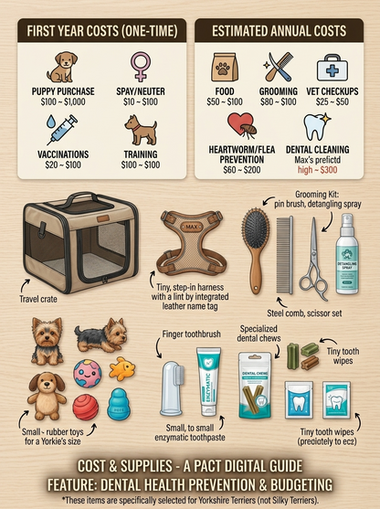 The Yorkshire Terrier Owner's Lifestyle & Health Survival Guide 2025 Edition | Instant Digital Download