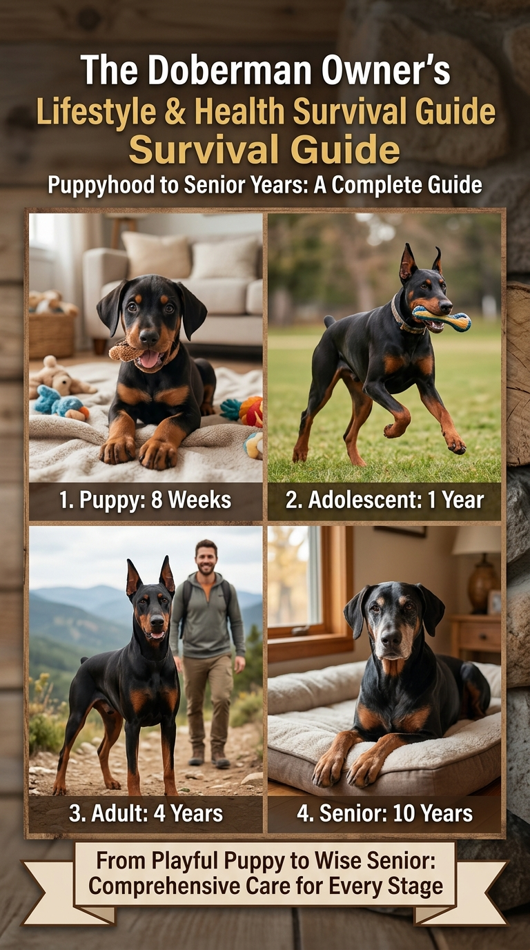 The Doberman Owner's Lifestyle & Health Survival Guide 2025 Edition | Instant Digital Deployment