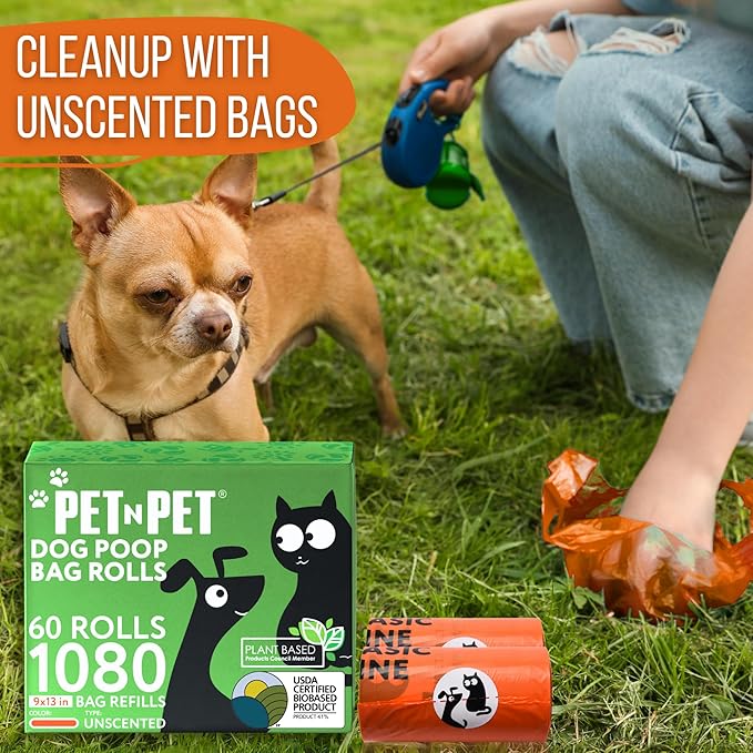 41% Plant-based Poop Bags