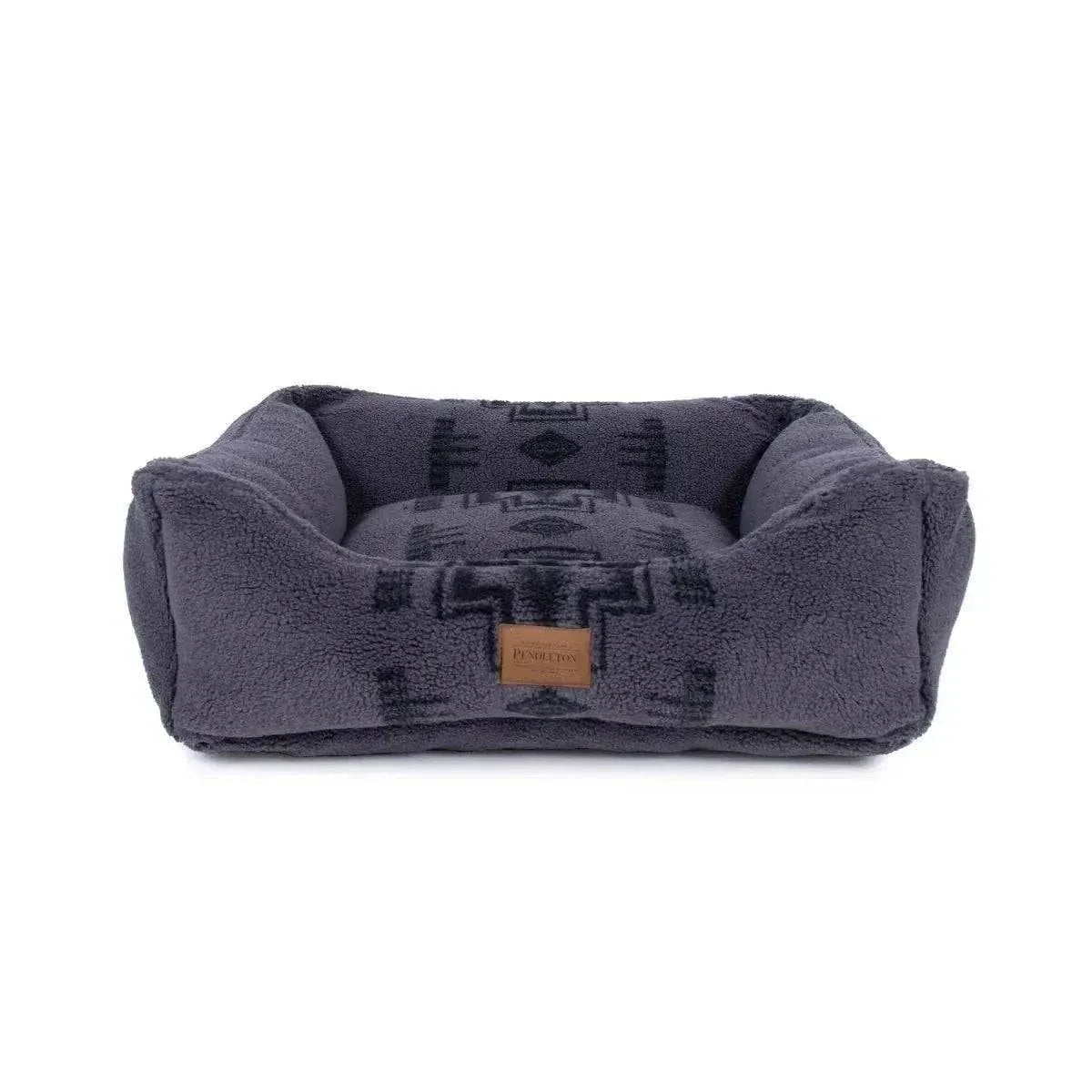 Pendleton Kuddler dog bed with plush cushion and traditional patterns