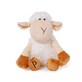 Pendleton plush dog toy sheep with soft brown paws and squeaker for durable dog play and comfort