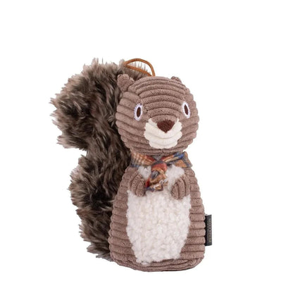 Pendleton Plush Dog Toy soft squirrel design with squeaker and plush tail for durable pet play