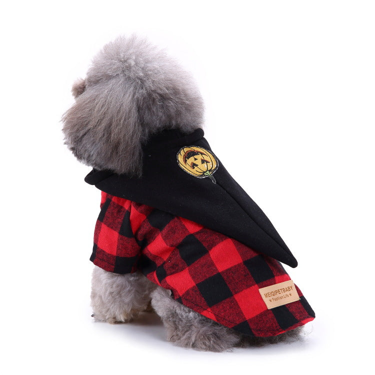 Festive Halloween and Christmas pet dog clothes