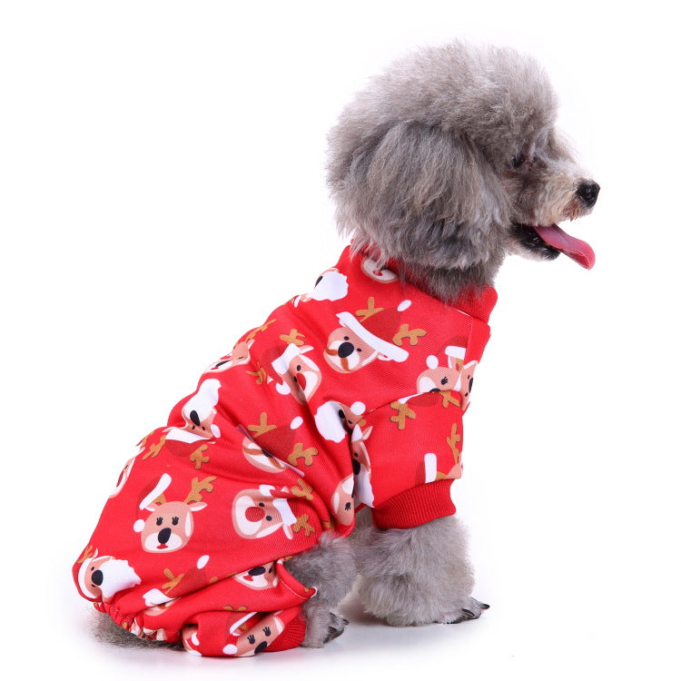 Festive Halloween and Christmas dog clothes for pets