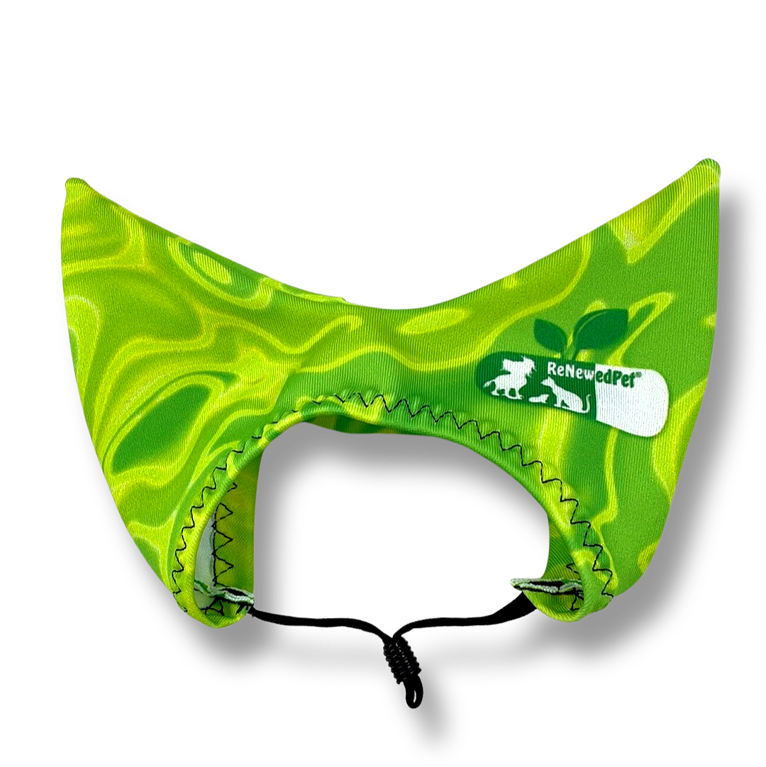 4-ALL PETS water-resistant Lycra shower cap for cats and dogs