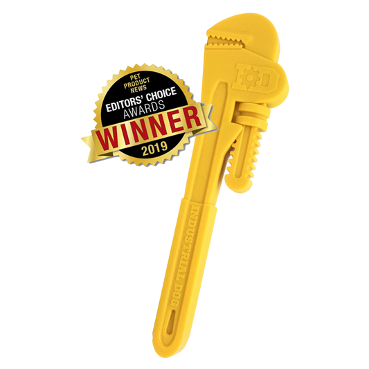 Pipe Wrench Nylon Dog Toy for Aggressive Chewers - USA Made | SodaPup