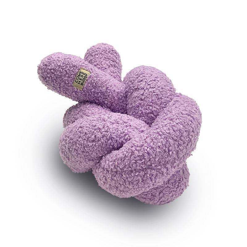 Plush velvet interactive dog toy Knott by COME HERE BUDDY