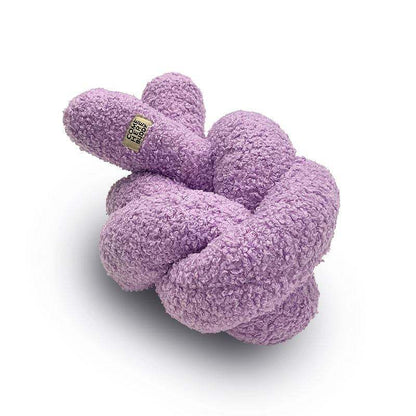 Plush velvet interactive dog toy Knott by COME HERE BUDDY