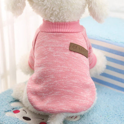 Winter Warm Pet Sweater - Cozy Snowflake Puppy & Kitty Winter Clothes