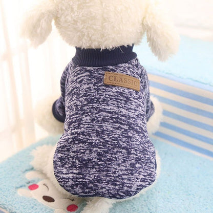 Winter Warm Pet Sweater - Cozy Snowflake Puppy & Kitty Winter Clothes